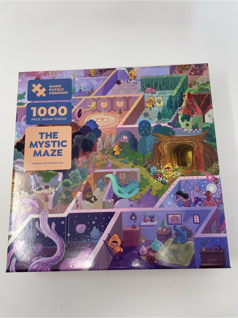 The Mystic Maze 1000-Piece Jigsaw Puzzle - Purple